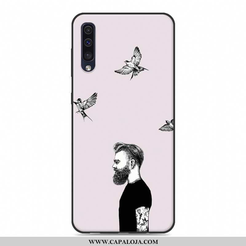 Capa Samsung Galaxy A30s Desenho Animado Rosa Soft Silicone, Capas Samsung Galaxy A30s Tendencia Pro