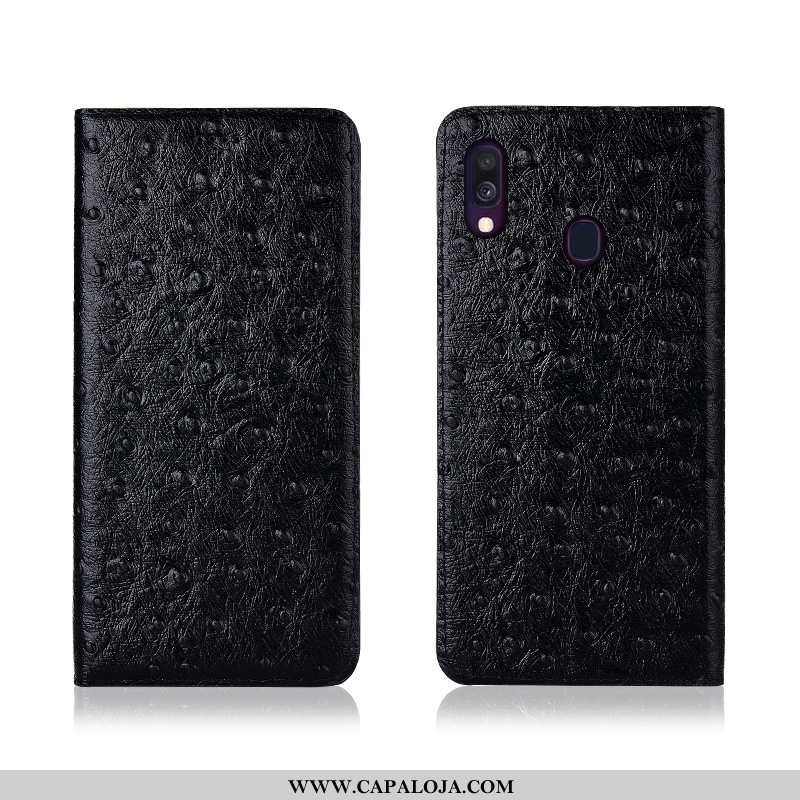 Capa Samsung Galaxy A40 Protetoras Soft Telemóvel Preto, Capas Samsung Galaxy A40 Silicone Online