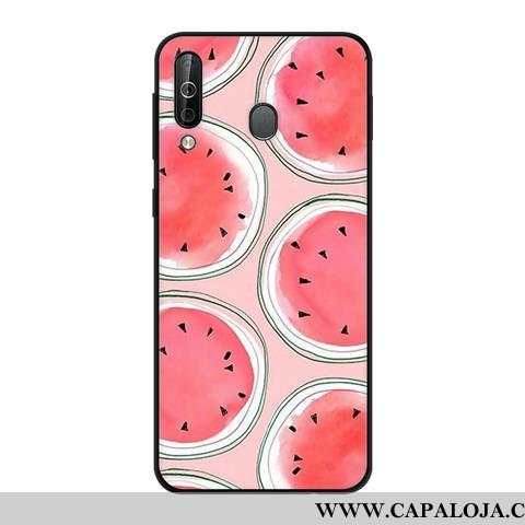 Capa Samsung Galaxy A40s Criativas Preto Telemóvel Fosco Verde, Capas Samsung Galaxy A40s Soft Barat