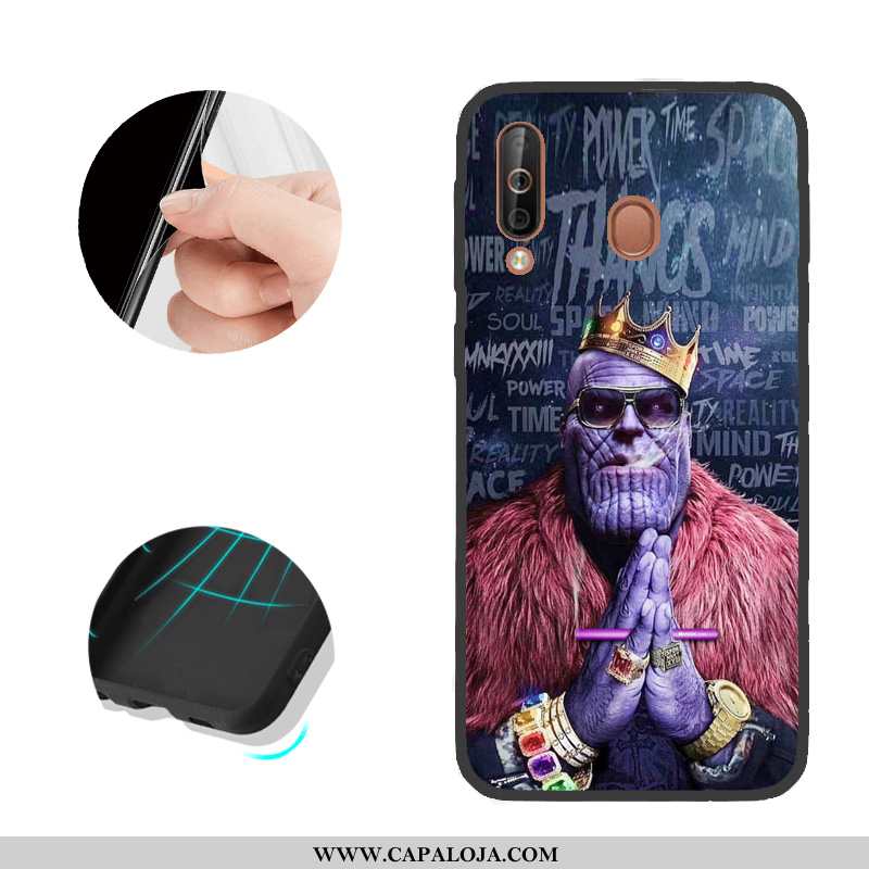 Capa Samsung Galaxy A40s Telemóvel Cases Capas Preto, Samsung Galaxy A40s Pedra Venda