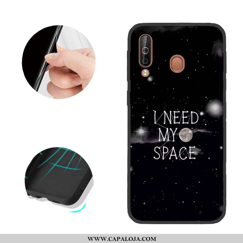 Capa Samsung Galaxy A40s Telemóvel Cases Capas Preto, Samsung Galaxy A40s Pedra Venda