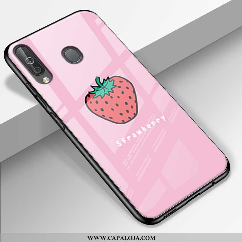 Capa Samsung Galaxy A40s Tendencia Antiqueda Personalizadas Rosa, Capas Samsung Galaxy A40s Protetor