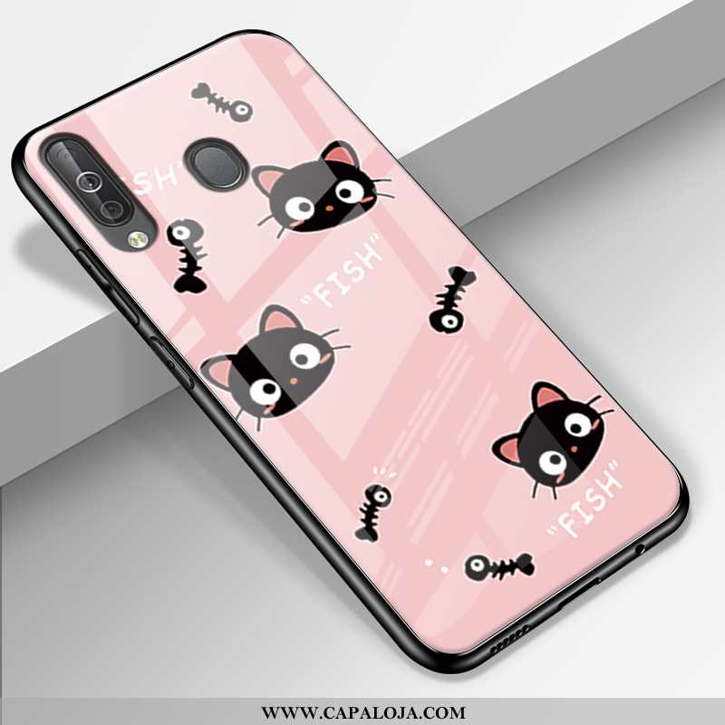 Capa Samsung Galaxy A40s Tendencia Antiqueda Personalizadas Rosa, Capas Samsung Galaxy A40s Protetor