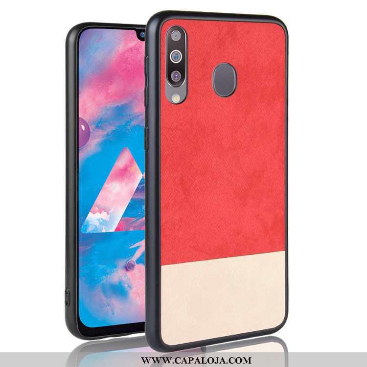 Capa Samsung Galaxy A40s Tendencia Cases Masculino Completa Vermelho, Capas Samsung Galaxy A40s Prot