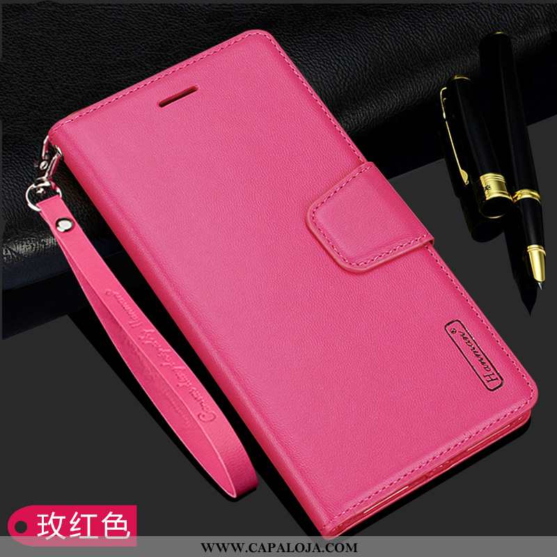 Capa Samsung Galaxy A41 Couro Completa Antiqueda Cases Rosa, Capas Samsung Galaxy A41 Silicone Barat