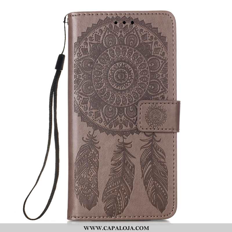 Capa Samsung Galaxy A41 Couro Telemóvel Marrom Cases Castanho, Capas Samsung Galaxy A41 Cover Barata