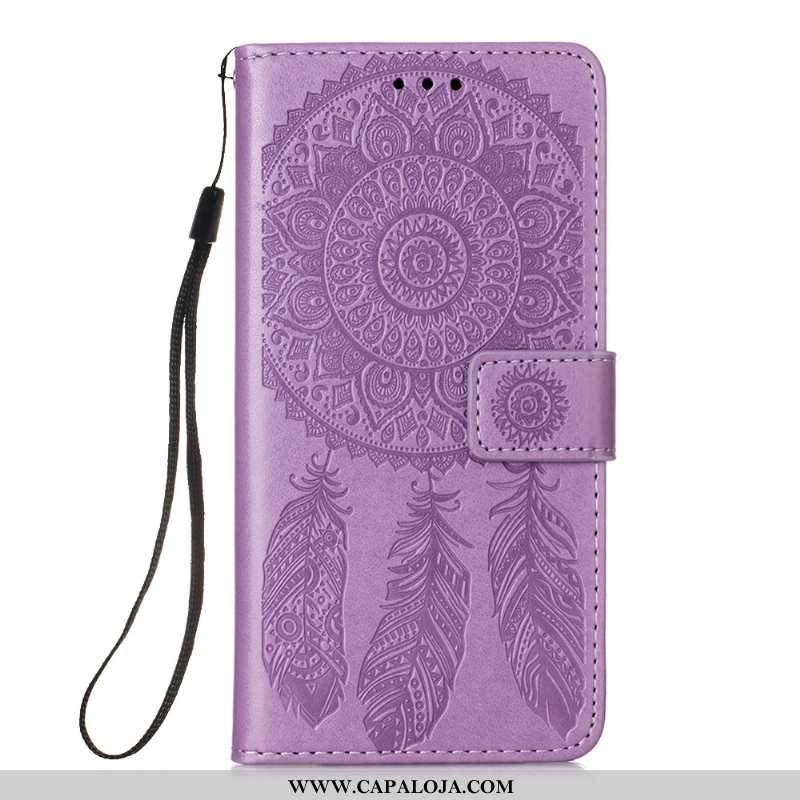 Capa Samsung Galaxy A41 Couro Telemóvel Marrom Cases Castanho, Capas Samsung Galaxy A41 Cover Barata