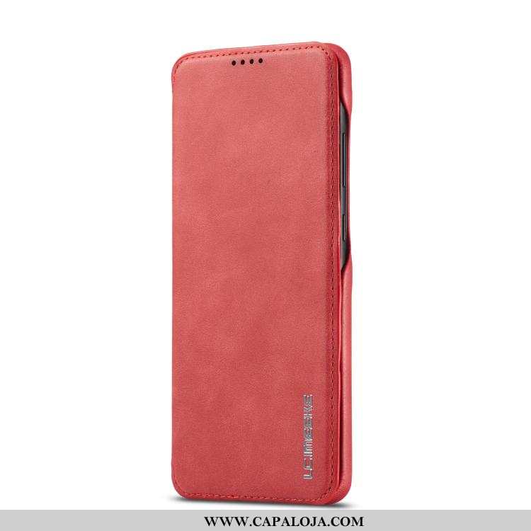 Capa Samsung Galaxy A41 Protetoras Capas Telemóvel Couro Castanho, Samsung Galaxy A41 Couro Genuíno 