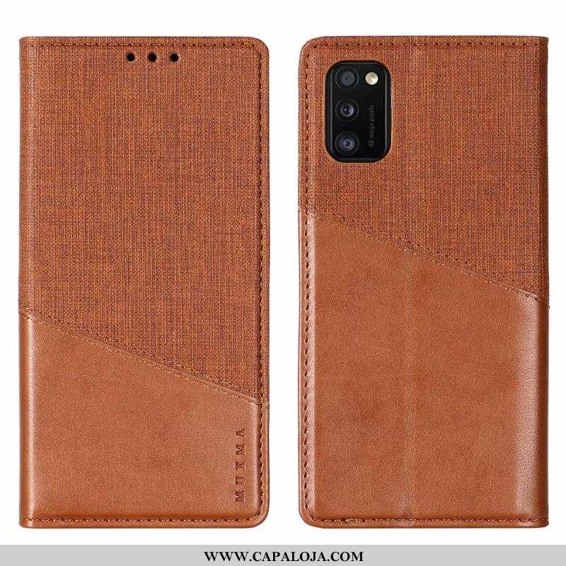 Capa Samsung Galaxy A41 Protetoras Completa Cases Azul Escuro, Capas Samsung Galaxy A41 Antiqueda Ba