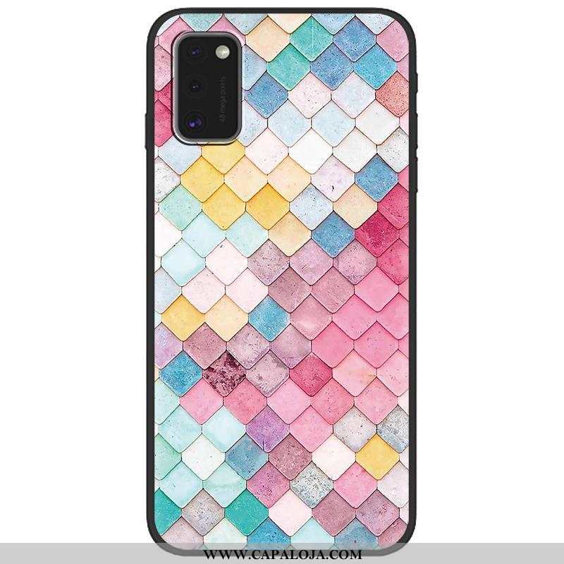 Capa Samsung Galaxy A41 Soft Rosa Pu Capas, Samsung Galaxy A41 Fosco Barato