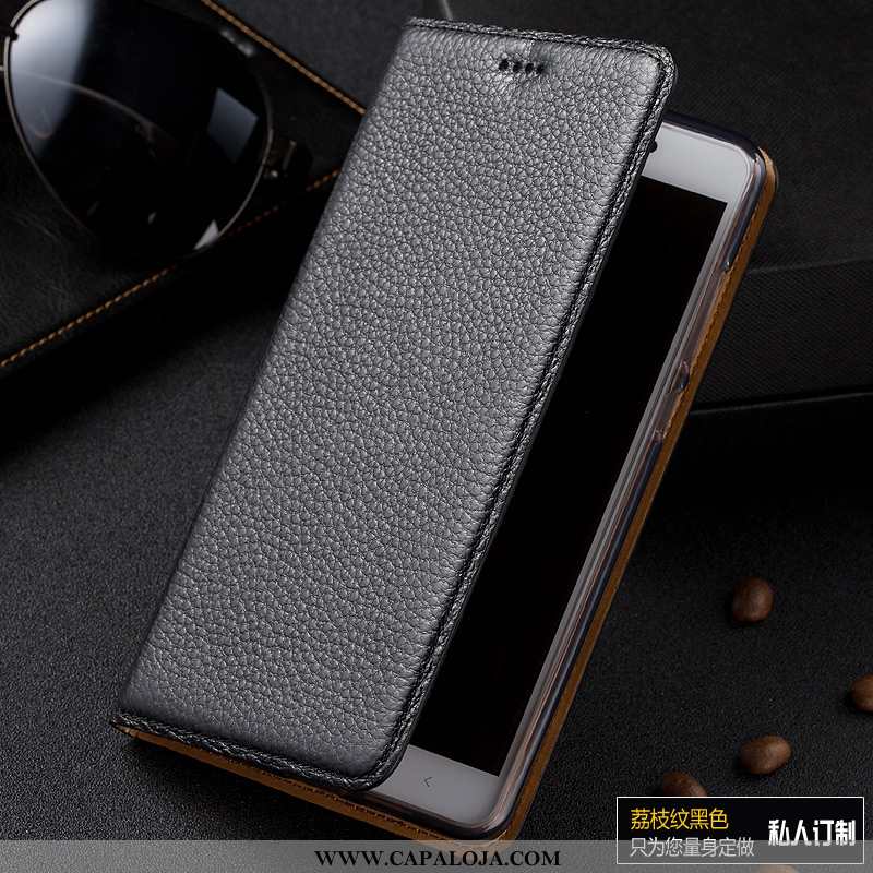 Capa Samsung Galaxy A50 Couro Genuíno Capas Antiqueda Cases Castanho, Samsung Galaxy A50 Couro Compr