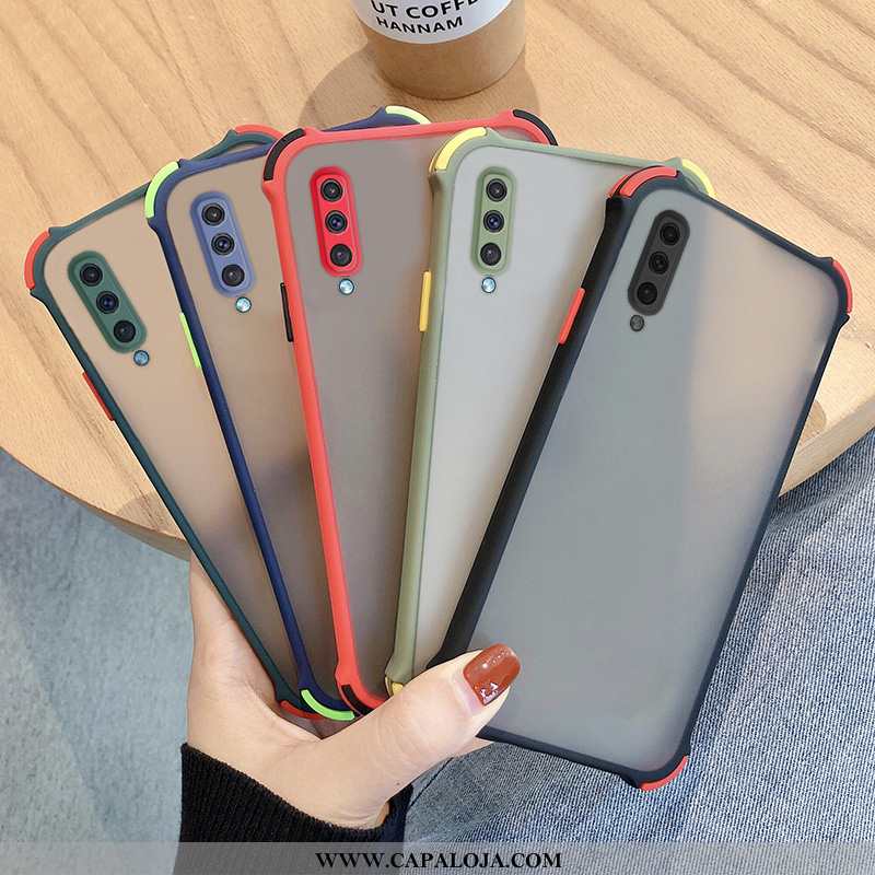 Capa Samsung Galaxy A50 Protetoras Completa Cor De Contraste Antiqueda Verde, Capas Samsung Galaxy A