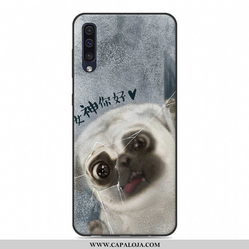 Capa Samsung Galaxy A50 Soft Antiqueda Bonitos Masculino Cinza, Capas Samsung Galaxy A50 Protetoras 