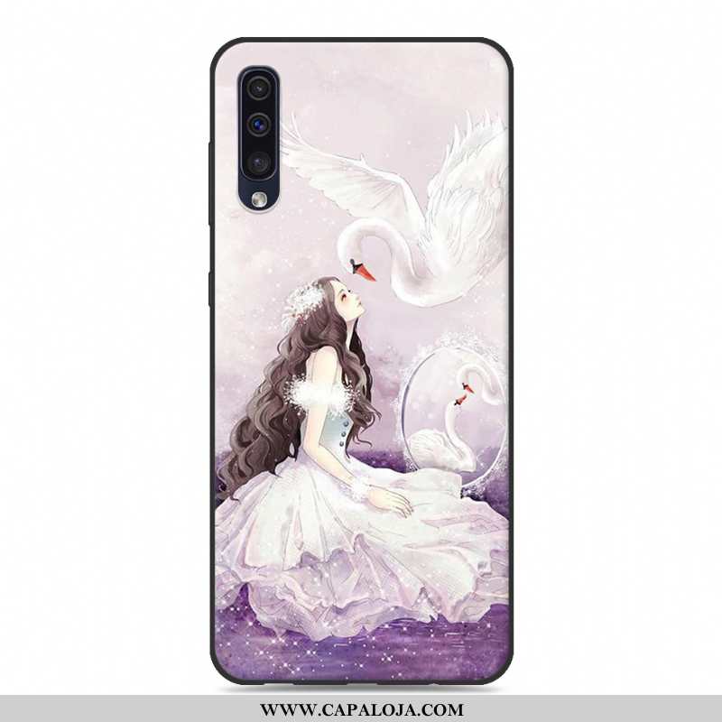 Capa Samsung Galaxy A50 Soft Antiqueda Bonitos Masculino Cinza, Capas Samsung Galaxy A50 Protetoras 