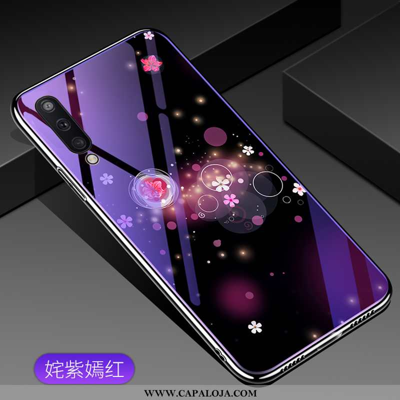 Capa Samsung Galaxy A50 Vidro Protetoras Soft Blu Roxo, Capas Samsung Galaxy A50 Desenho Animado Bar