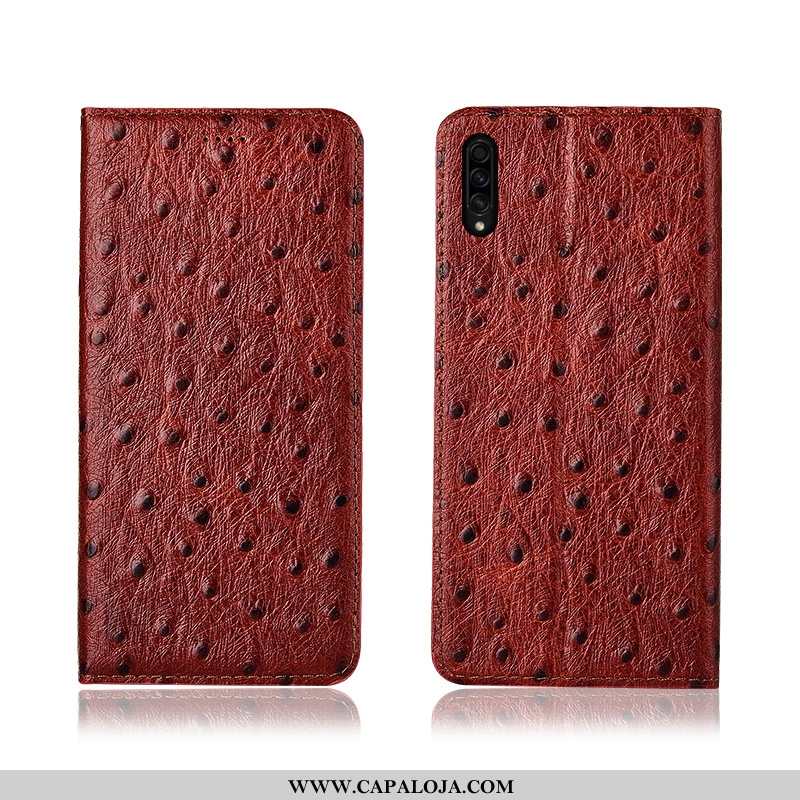 Capa Samsung Galaxy A50s Soft Feminino Cover Antiqueda Castanho, Capas Samsung Galaxy A50s Protetora