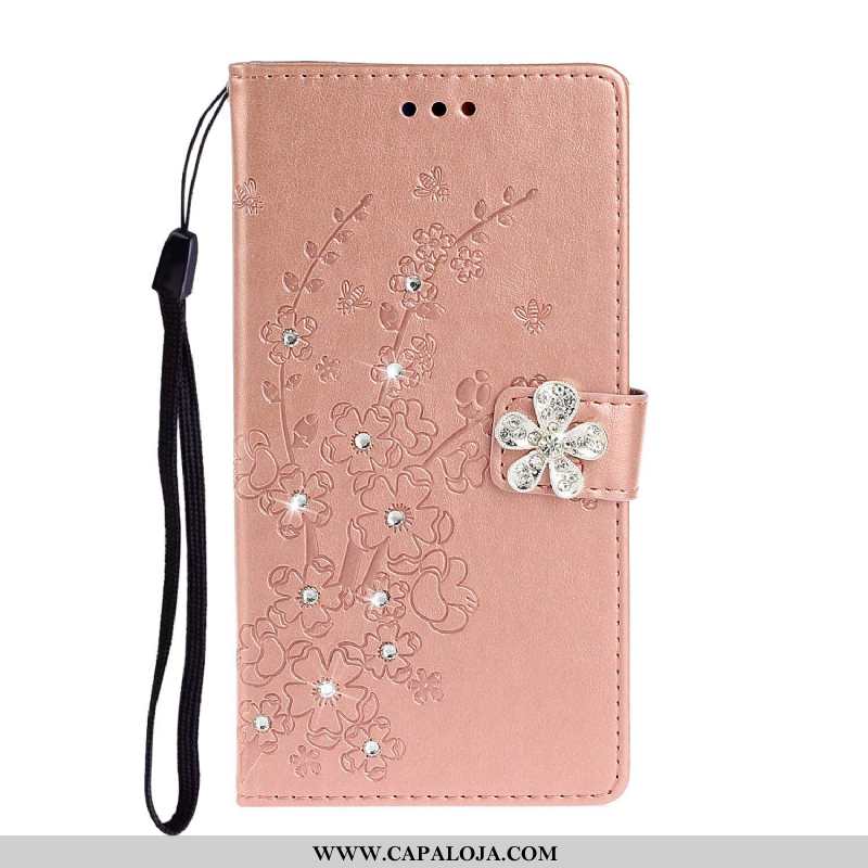 Capa Samsung Galaxy A51 Couro Rosa Completa Cases, Capas Samsung Galaxy A51 Silicone Baratos