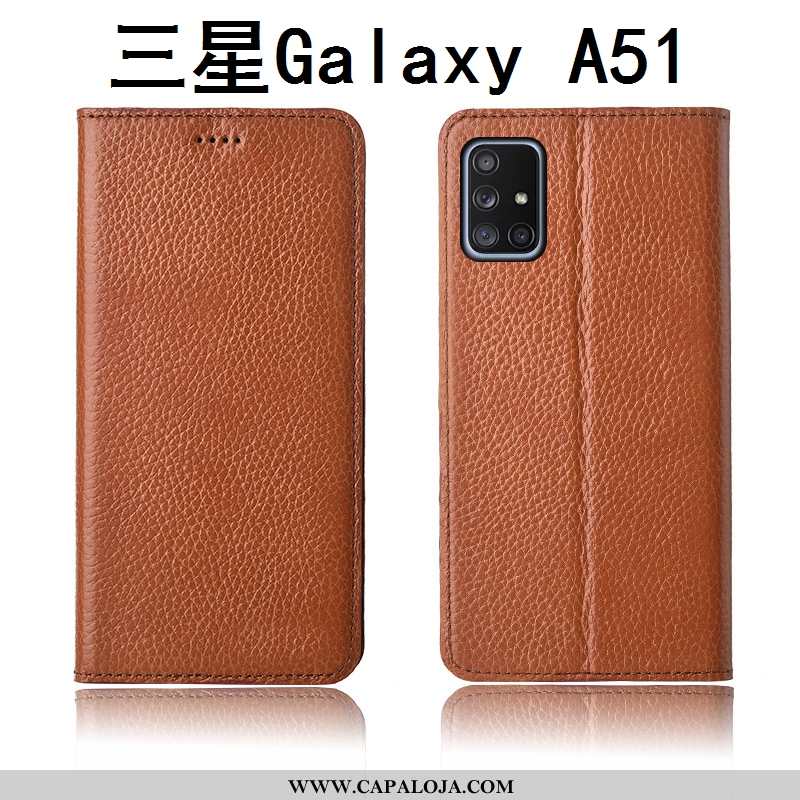 Capa Samsung Galaxy A51 Fosco Capas Caqui Silicone, Samsung Galaxy A51 Couro Legitimo Comprar