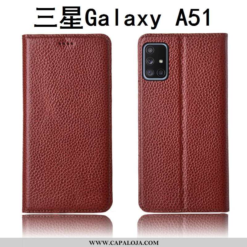 Capa Samsung Galaxy A51 Fosco Capas Caqui Silicone, Samsung Galaxy A51 Couro Legitimo Comprar