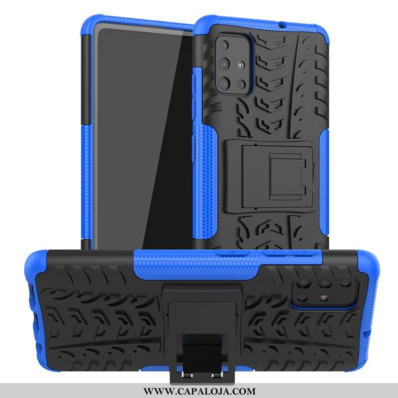 Capa Samsung Galaxy A51 Protetoras Antiqueda Vermelha Capas Preto, Samsung Galaxy A51 Silicone Onlin