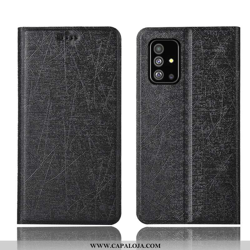 Capa Samsung Galaxy A51 Protetoras Telemóvel Cover Antiqueda Preto, Capas Samsung Galaxy A51 Baratas