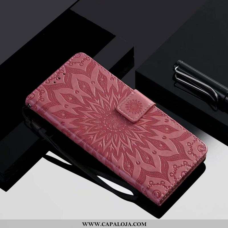 Capa Samsung Galaxy A60 Couro Capas Cases Telemóvel Cinza, Samsung Galaxy A60 Protetoras Venda