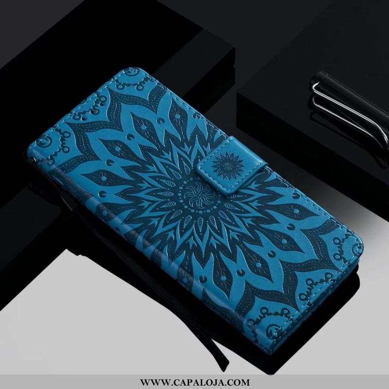 Capa Samsung Galaxy A60 Couro Capas Cases Telemóvel Cinza, Samsung Galaxy A60 Protetoras Venda