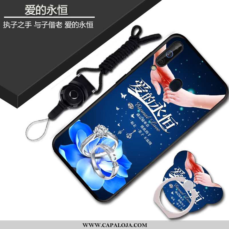 Capa Samsung Galaxy A60 Protetoras Vermelha Antiqueda Polegadas Azul, Capas Samsung Galaxy A60 Silic