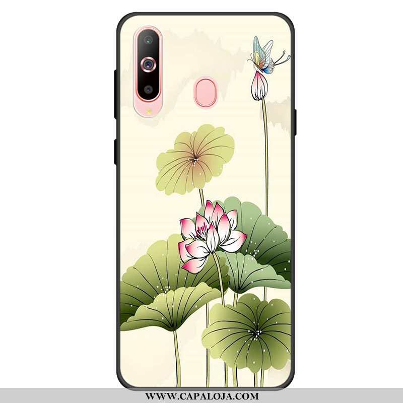 Capa Samsung Galaxy A60 Silicone Novas Antiqueda Capas Rosa, Samsung Galaxy A60 Personalizada Barato