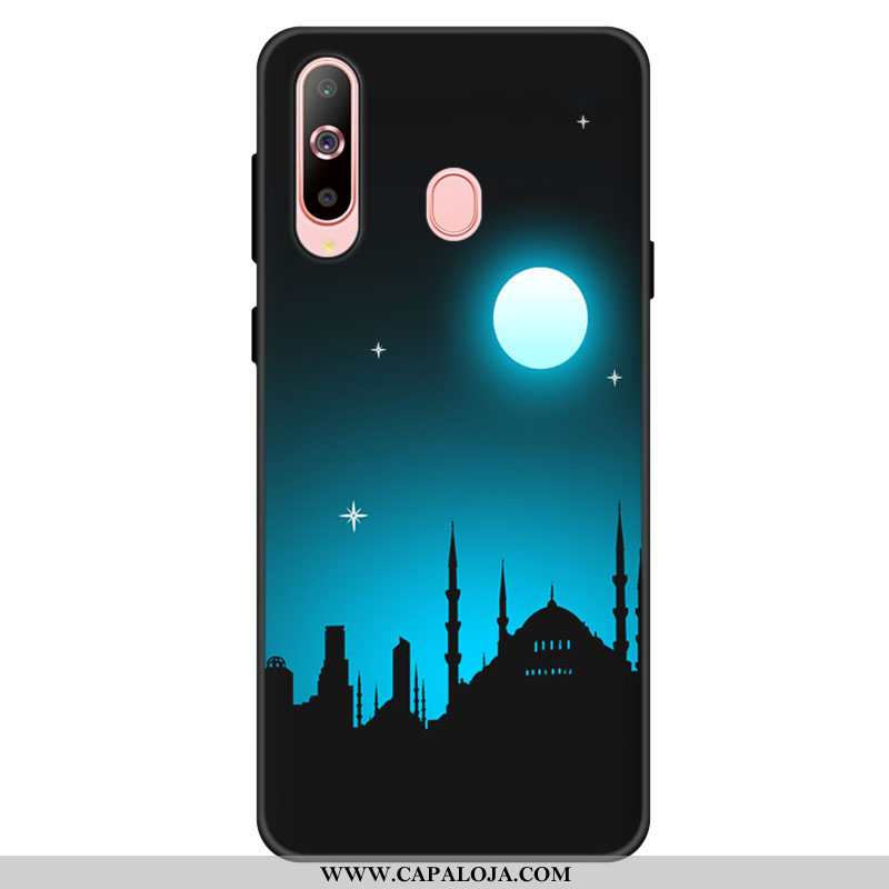 Capa Samsung Galaxy A60 Silicone Novas Antiqueda Capas Rosa, Samsung Galaxy A60 Personalizada Barato