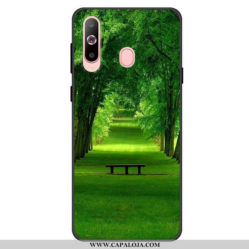 Capa Samsung Galaxy A60 Silicone Novas Antiqueda Capas Rosa, Samsung Galaxy A60 Personalizada Barato