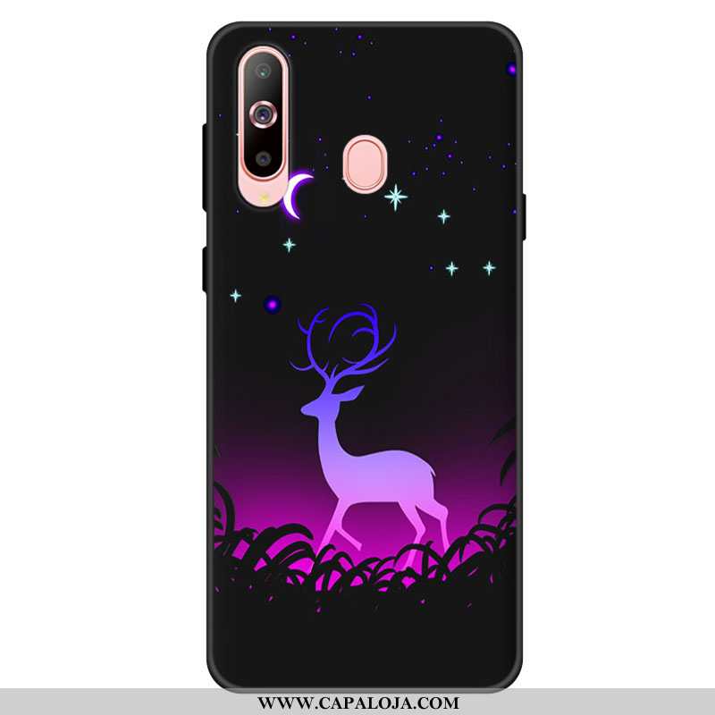 Capa Samsung Galaxy A60 Silicone Novas Antiqueda Capas Rosa, Samsung Galaxy A60 Personalizada Barato