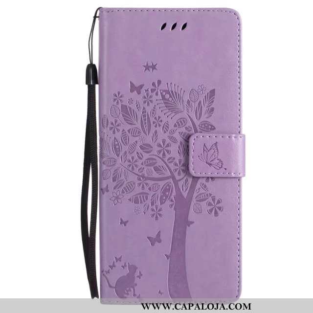 Capa Samsung Galaxy A60 Silicone Protetoras Telemóvel Cover Roxo, Capas Samsung Galaxy A60 Couro Onl