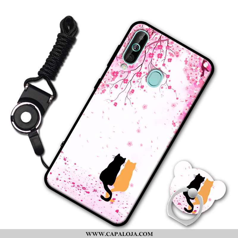 Capa Samsung Galaxy A60 Soft Capas Branco Tampa, Samsung Galaxy A60 Protetoras Barato