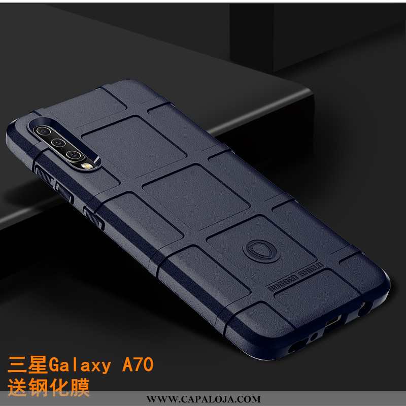 Capa Samsung Galaxy A70 Fosco Completa Preto Criativas, Capas Samsung Galaxy A70 Personalizada Barat