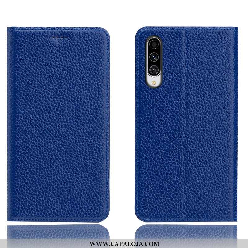 Capa Samsung Galaxy A70 Protetoras Cases Capas Antiqueda Castanho, Samsung Galaxy A70 Couro Genuíno 