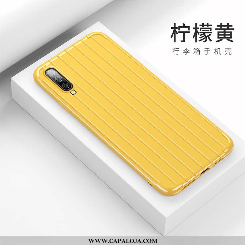 Capa Samsung Galaxy A70 Protetoras Malha Amarelo Telemóvel, Capas Samsung Galaxy A70 Silicone Barata