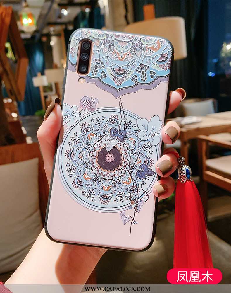 Capa Samsung Galaxy A70 Retro Palace Soft Antiqueda Azul, Capas Samsung Galaxy A70 Slim Online