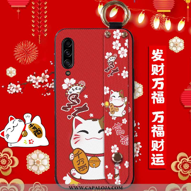 Capa Samsung Galaxy A70 Tendencia Para Reveillon Wrisband Catinet Vermelho, Capas Samsung Galaxy A70