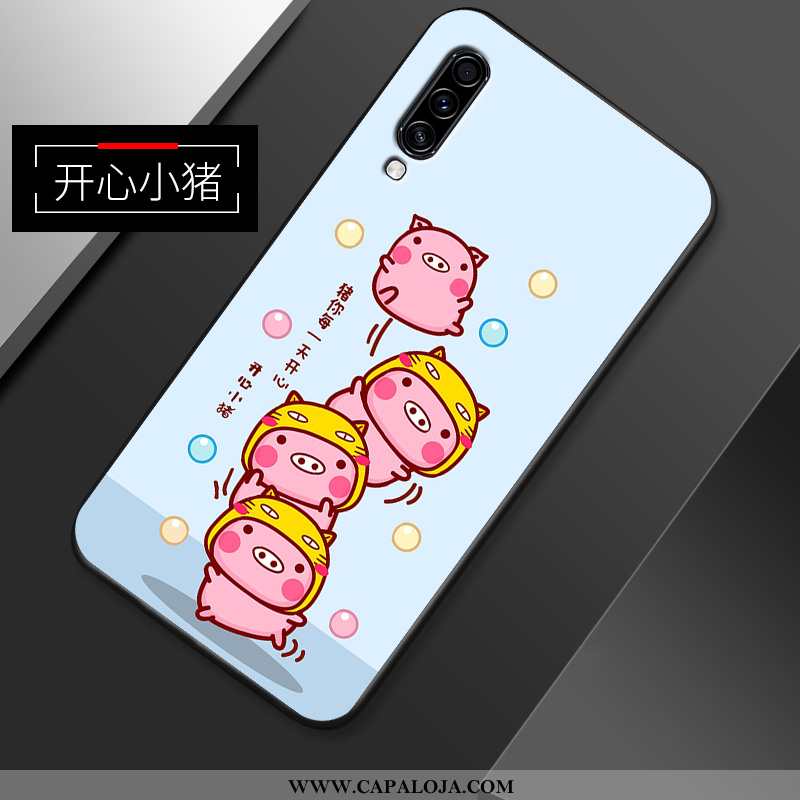 Capa Samsung Galaxy A70s Silicone Capas Desenho Animado Malha Cinza, Samsung Galaxy A70s Fosco Barat