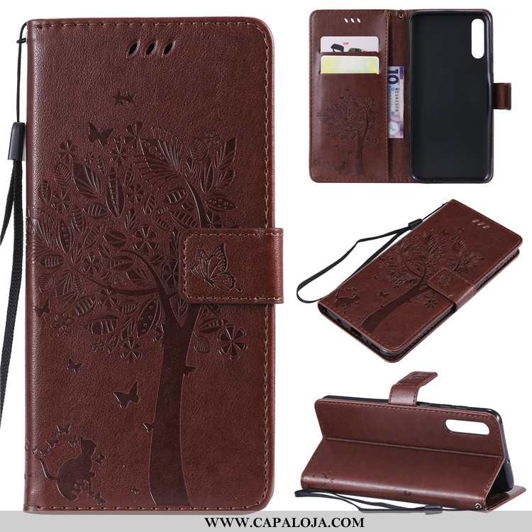 Capa Samsung Galaxy A70s Soft Antiqueda Couro Cases Vermelho, Capas Samsung Galaxy A70s Protetoras O