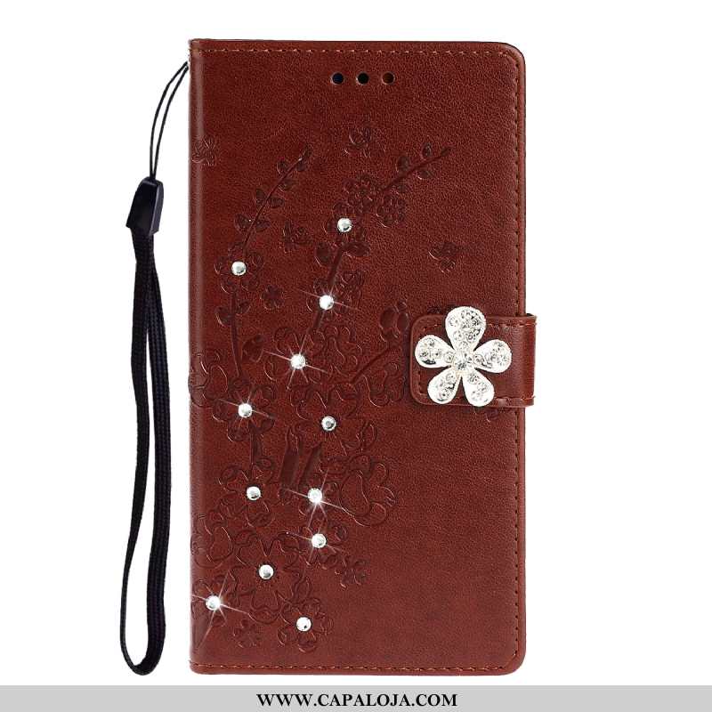 Capa Samsung Galaxy A71 Couro Antiqueda Florais Capas Roxo, Samsung Galaxy A71 Protetoras Baratas