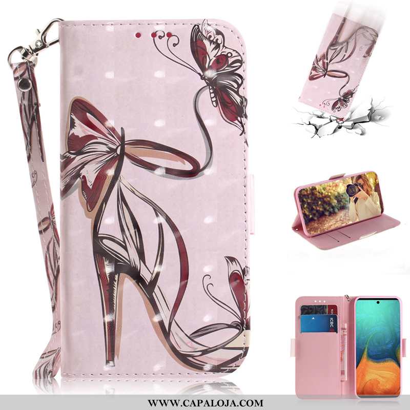 Capa Samsung Galaxy A71 Couro Cases Cover Masculino Rosa, Capas Samsung Galaxy A71 Protetoras Online