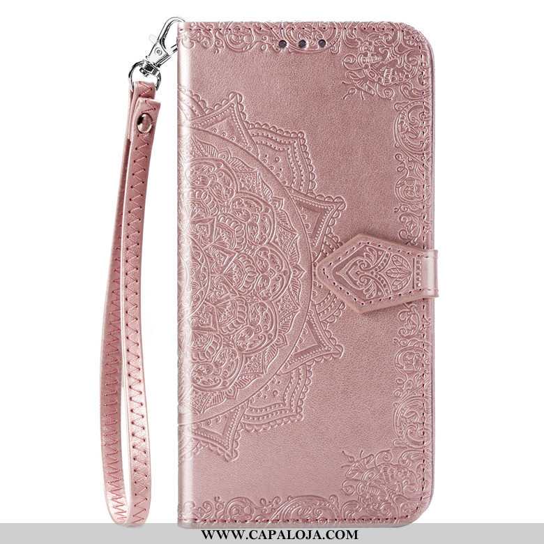 Capa Samsung Galaxy A71 Couro Completa Rosa Silicone, Capas Samsung Galaxy A71 Soft Promoção