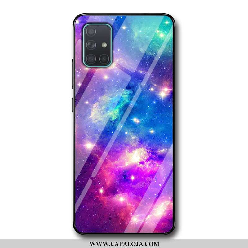 Capa Samsung Galaxy A71 Estilosas Capas Completa Tendencia Roxo, Samsung Galaxy A71 Criativas Barato