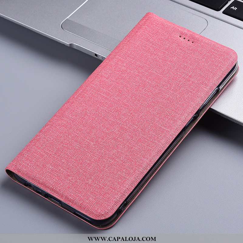 Capa Samsung Galaxy A71 Linho Antiqueda Capas Protetoras Rosa, Samsung Galaxy A71 Couro Promoção