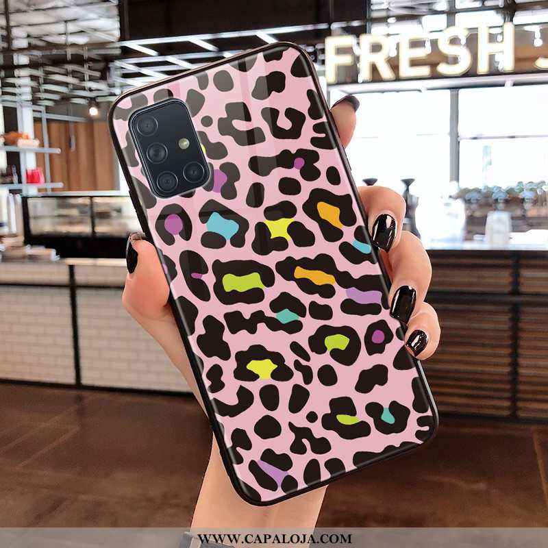 Capa Samsung Galaxy A71 Protetoras Preto Oncinha Feminino, Capas Samsung Galaxy A71 Vidro Baratas