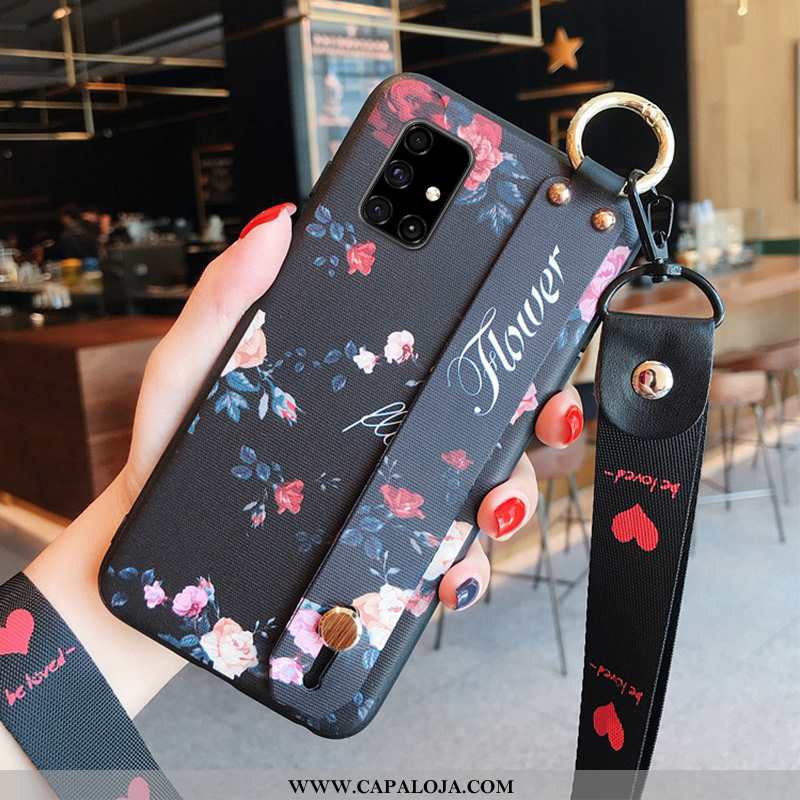 Capa Samsung Galaxy A71 Soft Cordao Auto Silicone Preto, Capas Samsung Galaxy A71 Protetoras Online