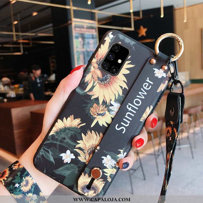 Capa Samsung Galaxy A71 Soft Cordao Auto Silicone Preto, Capas Samsung Galaxy A71 Protetoras Online