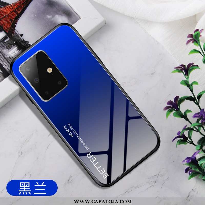 Capa Samsung Galaxy A71 Vidro Cases Completa Capas Azul, Samsung Galaxy A71 Estilosas Barato